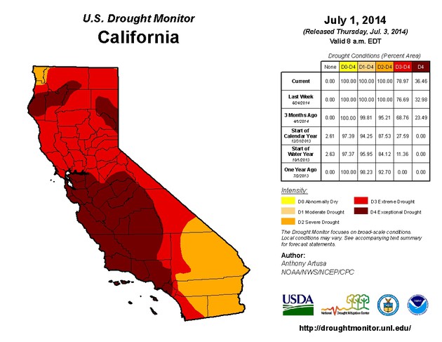 California's wine counties threatened by drought and increased fire danger