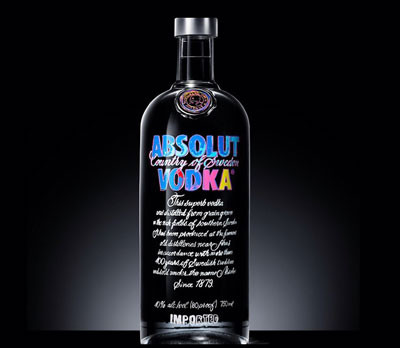 Limited edition Andy Warhol Absolut vodka bottle released
