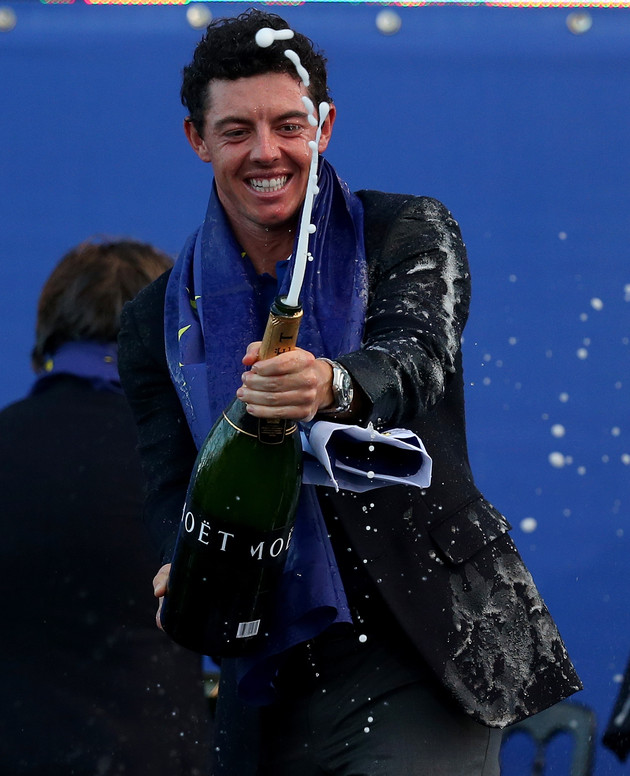 Rory McIlroy: World number one and now Ryder Cup winner 